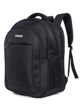Load image into Gallery viewer, Teakwood Leather Unisex Solid Black 30L Medium Backpack