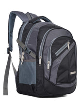 Load image into Gallery viewer, Teakwood Leather Unisex Solid Black 34L Medium Backpack