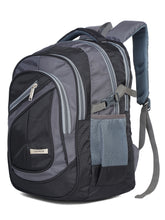 Load image into Gallery viewer, Teakwood Leather Unisex Solid Black 34L Medium Backpack