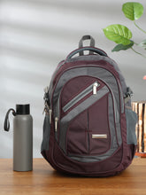 Load image into Gallery viewer, Teakwood Leather Unisex Solid Brown 34L Medium Backpack