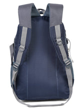 Load image into Gallery viewer, Teakwood Leather Unisex Solid Navy Blue 34L Medium Backpack