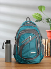 Load image into Gallery viewer, Teakwood Leather Unisex Solid Teal 34L Medium Backpack