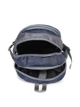 Load image into Gallery viewer, Teakwood Leather Unisex Solid Navy Blue 34L Medium Backpack