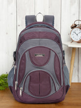 Load image into Gallery viewer, Teakwood Leather Unisex Solid Purple 34L Medium Backpack