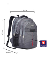 Load image into Gallery viewer, Teakwood Genuine Polyester Backpack - Gray