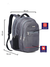 Load image into Gallery viewer, Teakwood Genuine Polyester Backpack - Black