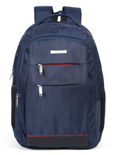Load image into Gallery viewer, Teakwood Genuine Polyester Backpack - Navy Blue