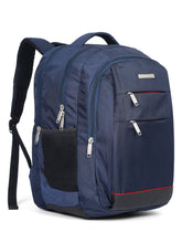 Load image into Gallery viewer, Teakwood Genuine Polyester Backpack - Navy Blue