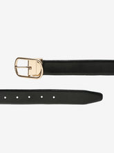 Load image into Gallery viewer, Men Brown & Black Textured Genuine Leather Reversible Belt