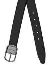 Load image into Gallery viewer, Men Black & Brown Reversible Genuine Leather Belt
