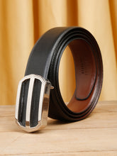 Load image into Gallery viewer, Teakwood Leather Men Teaxtured Black Belt