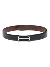 Load image into Gallery viewer, Teakwood Leather Men Teaxtured Black Belt