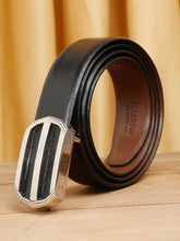 Load image into Gallery viewer, Teakwood Leather Men Teaxtured Black Belt