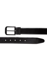 Load image into Gallery viewer, Teakwood Men Genuine Leather Black & Brown Solid Reversible Belt