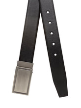 Load image into Gallery viewer, Teakwood Men Genuine Leather Black & Brown Solid Reversible Belt
