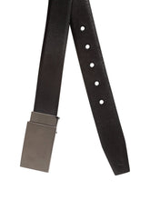 Load image into Gallery viewer, Teakwood Men Genuine Leather Black & Brown Solid Reversible Belt