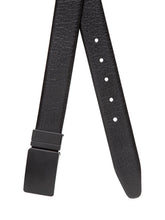 Load image into Gallery viewer, Teakwood Men Genuine Leather Black & Brown Solid Reversible Belt