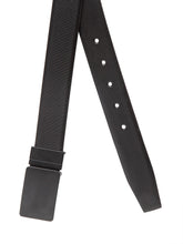 Load image into Gallery viewer, Teakwood Men Genuine Leather Black & Brown Solid Reversible Belt