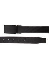 Load image into Gallery viewer, Teakwood Men Genuine Leather Black & Brown Solid Reversible Belt