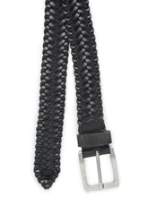 Load image into Gallery viewer, Teakwood Genuine Leather Black Belt - Clearance sale