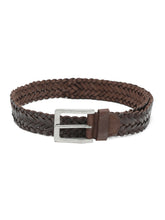 Load image into Gallery viewer, Teakwood Genuine Brown Men Belt