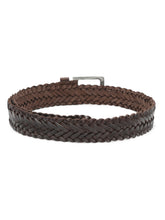 Load image into Gallery viewer, Teakwood Genuine Brown Men Belt