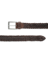 Load image into Gallery viewer, Teakwood Genuine Brown Men Belt