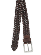 Load image into Gallery viewer, Teakwood Genuine Brown Men Belt