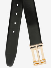 Load image into Gallery viewer, Men Brown & Black Textured Genuine Leather Reversible Belt