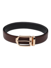 Load image into Gallery viewer, Teakwood Genuine Leather Brown Belt