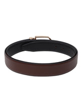 Load image into Gallery viewer, Teakwood Genuine Leather Brown Belt