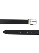 Load image into Gallery viewer, Teakwood Genuine Leather Black Belt