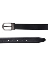 Load image into Gallery viewer, Teakwood Genuine Leather Black Belt