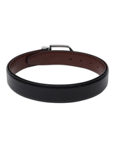 Load image into Gallery viewer, Teakwood Genuine Leather Black Belt