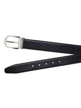 Load image into Gallery viewer, Teakwood Genuine Leather Black Belt