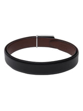 Load image into Gallery viewer, Teakwood Genuine Leather Black Belt