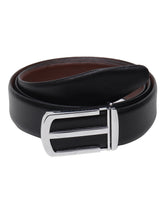 Load image into Gallery viewer, Teakwood Genuine Leather Black Belt