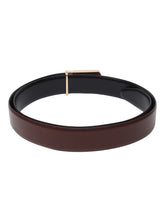 Load image into Gallery viewer, Teakwood Genuine Leather Brown Belt