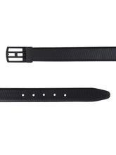 Load image into Gallery viewer, Men Black & Brown Solid Reversible Leather Belt