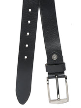 Load image into Gallery viewer, Men Black Leather Belt - Clearance sale