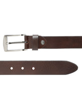 Load image into Gallery viewer, Men Brown Leather Belt - Clearance sale