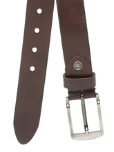 Load image into Gallery viewer, Men Brown Leather Belt - Clearance sale
