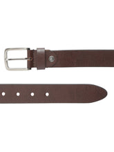 Load image into Gallery viewer, Men Brown Texture Leather Belt- Clearance sale