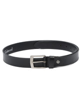 Load image into Gallery viewer, Men Black Texture Leather Belt