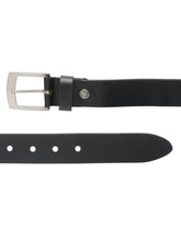 Load image into Gallery viewer, Men Black Texture Leather Belt