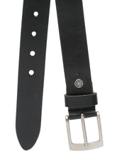 Load image into Gallery viewer, Men Black Texture Leather Belt