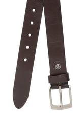 Load image into Gallery viewer, Men Brown Texture Leather Belt
