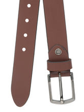 Load image into Gallery viewer, Men Brown Leather Belt