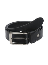 Load image into Gallery viewer, Men Black Texture Leather Belt