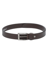 Load image into Gallery viewer, Men Brown Texture Leather Belt